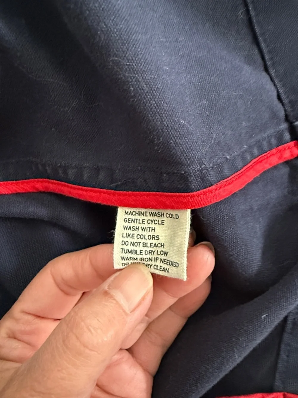 J. Crew Navy Double-Breasted Peacoat with White Buttons - Picture 6 of 7